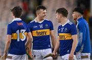 13 April 2022; Paddy Creedon of Tipperary, centre, with teammates after their side's victory in the 2022 oneills.com Munster GAA Hurling Under 20 Championship Group 2 Round 2 match between Tipperary and Waterford at FBD Semple Stadium in Thurles, Tipperary. Photo by Seb Daly/Sportsfile