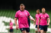 14 April 2022; Tadhg Furlong during a Leinster Rugby captain's run at the Aviva Stadium in Dublin. Photo by Harry Murphy/Sportsfile