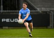 14 April 2022; Conor Tyrell of Dublin during the EirGrid Leinster GAA Under 20 Football Championship Quarter-Final match between Dublin and Westmeath at Parnell Park in Dublin. Photo by Harry Murphy/Sportsfile