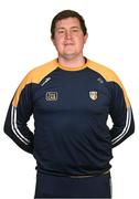 12 April 2022; Manager Darren Gleeson during an Antrim hurling squad portrait session at the Ulster University in Jordanstown, Antrim. Photo by Harry Murphy/Sportsfile