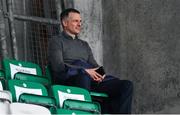 15 April 2022; Republic of Ireland U21 manager Jim Crawford before the SSE Airtricity League Premier Division match between Shamrock Rovers and St Patrick's Athletic at Tallaght Stadium in Dublin. Photo by Ben McShane/Sportsfile