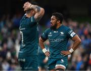 15 April 2022; Bundee Aki of Connacht after the Heineken Champions Cup Round of 16 Second Leg match between Leinster and Connacht at Aviva Stadium in Dublin. Photo by Brendan Moran/Sportsfile
