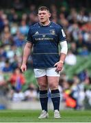 15 April 2022; Tadhg Furlong of Leinster during the Heineken Champions Cup Round of 16 Second Leg match between Leinster and Connacht at Aviva Stadium in Dublin. Photo by Brendan Moran/Sportsfile