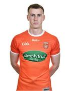 16 April 2022; Justin Kieran during an Armagh football squad portrait session at Athletic Grounds in Armagh. Photo by Ben McShane/Sportsfile