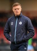 15 April 2022; Shelbourne manager Damien Duff before the SSE Airtricity League Premier Division match between Derry City and Shelbourne at The Ryan McBride Brandywell Stadium in Derry. Photo by Stephen McCarthy/Sportsfile