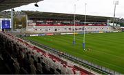 16 April 2022; A general view before the Heineken Champions Cup Round of 16 Second Leg match between Ulster and Toulouse at Kingspan Stadium in Belfast. Photo by Ramsey Cardy/Sportsfile