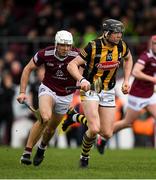 16 April 2022; Walter Walsh of Kilkenny is tackled by Conor Shaw of Westmeath during the Leinster GAA Hurling Senior Championship Round 1 match between Westmeath and Kilkenny at TEG Cusack Park in Mullingar, Westmeath. Photo by Ray McManus/Sportsfile
