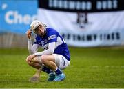 16 April 2022; Brandon McGinley of Laois after the Leinster GAA Hurling Senior Championship Round 1 match between Dublin and Laois at Parnell Park in Dublin. Photo by Eóin Noonan/Sportsfile