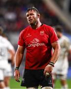 16 April 2022; Duane Vermeulen of Ulster reacts during the Heineken Champions Cup Round of 16 Second Leg match between Ulster and Toulouse at Kingspan Stadium in Belfast. Photo by David Fitzgerald/Sportsfile