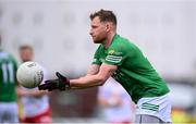 16 April 2022; Aidan Breen of Fermanagh during the Ulster GAA Football Senior Championship preliminary round match between Fermanagh and Tyrone at Brewster Park in Enniskillen, Fermanagh. Photo by Stephen McCarthy/Sportsfile