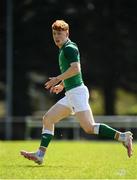 16 April 2022; Rory Telfer of Ireland during the U19 Rugby International match between Ireland and France at Templeville Road in Dublin. Photo by Eóin Noonan/Sportsfile