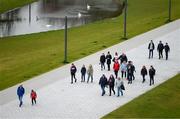 17 April 2022; Supporters arriving to Páirc Uí Chaoimh before the Munster GAA Hurling Senior Championship Round 1 match between Cork and Limerick at Páirc Uí Chaoimh in Cork. Photo by Stephen McCarthy/Sportsfile