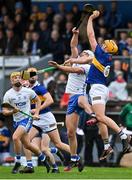 17 April 2022; Ronan Maher of Tipperary in action against Neil Montgomery of Waterford during the Munster GAA Hurling Senior Championship Round 1 match between Waterford and Tipperary at Walsh Park in Waterford. Photo by Brendan Moran/Sportsfile