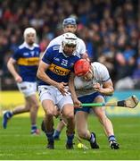 17 April 2022; Tadhg de Burca of Waterford is tackled by Patrick Maher of Tipperary during the Munster GAA Hurling Senior Championship Round 1 match between Waterford and Tipperary at Walsh Park in Waterford. Photo by Brendan Moran/Sportsfile