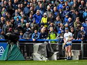 17 April 2022; Spectators look on as Austin Gleeson of Waterford prepares to take a sideline during the Munster GAA Hurling Senior Championship Round 1 match between Waterford and Tipperary at Walsh Park in Waterford. Photo by Piaras Ó Mídheach/Sportsfile