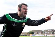 17 April 2022; London manager Michael Maher during the Connacht GAA Football Senior Championship Quarter-Final match between London and Leitrim at McGovern Park in Ruislip, London, England. Photo by Sam Barnes/Sportsfile
