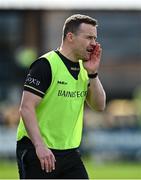 17 April 2022; Leitrim manager Andy Moran during the Connacht GAA Football Senior Championship Quarter-Final match between London and Leitrim at McGovern Park in Ruislip, London, England. Photo by Sam Barnes/Sportsfile