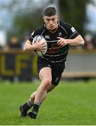 17 April 2022; Hugh Corkery of Kilkenny during the Bank of Ireland Leinster Rugby Provincial Towns Cup Final match between Ashbourne RFC and Kilkenny RFC at Cill Dara RFC in Kildare. Photo by Harry Murphy/Sportsfile