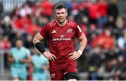 16 April 2022; Peter O'Mahony of Munster during the Heineken Champions Cup Round of 16 Second Leg match between Munster and Exeter Chiefs at Thomond Park in Limerick. Photo by Harry Murphy/Sportsfile