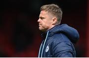 18 April 2022; Shelbourne manager Damien Duff before the SSE Airtricity League Premier Division match between Shelbourne and Bohemians at Tolka Park in Dublin. Photo by Stephen McCarthy/Sportsfile