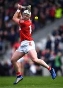 17 April 2022; Patrick Horgan of Cork strikes a free during the Munster GAA Hurling Senior Championship Round 1 match between Cork and Limerick at Páirc Uí Chaoimh in Cork. Photo by Ray McManus/Sportsfile
