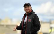 18 April 2022; Dundalk head coach Stephen O'Donnell before the SSE Airtricity League Premier Division match between Shamrock Rovers and Dundalk at Tallaght Stadium in Dublin. Photo by Eóin Noonan/Sportsfile