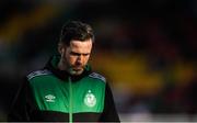 18 April 2022; Shamrock Rovers manager Stephen Bradley during the SSE Airtricity League Premier Division match between Shamrock Rovers and Dundalk at Tallaght Stadium in Dublin. Photo by Eóin Noonan/Sportsfile