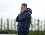 18 April 2022; Waterford manager Ian Morris during the SSE Airtricity League First Division match between Waterford and Cork City at RSC in Waterford. Photo by Michael P Ryan/Sportsfile