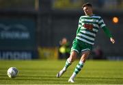 18 April 2022; Sean Gannon of Shamrock Rovers during the SSE Airtricity League Premier Division match between Shamrock Rovers and Dundalk at Tallaght Stadium in Dublin.  Photo by Eóin Noonan/Sportsfile