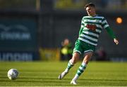 18 April 2022; Sean Gannon of Shamrock Rovers during the SSE Airtricity League Premier Division match between Shamrock Rovers and Dundalk at Tallaght Stadium in Dublin.  Photo by Eóin Noonan/Sportsfile