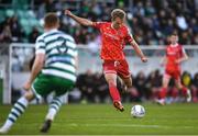 18 April 2022; Greg Sloggett of Dundalk during the SSE Airtricity League Premier Division match between Shamrock Rovers and Dundalk at Tallaght Stadium in Dublin.  Photo by Eóin Noonan/Sportsfile