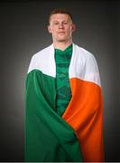 22 March 2022; James McClean during a Republic of Ireland squad portrait session at Castleknock Hotel in Dublin. Photo by Stephen McCarthy/Sportsfile