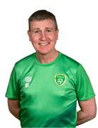 22 March 2022; Manager Stephen Kenny during a Republic of Ireland squad portraits session at Castleknock Hotel in Dublin. Photo by Harry Murphy/Sportsfile