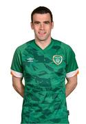 22 March 2022; Seamus Coleman during a Republic of Ireland squad portraits session at Castleknock Hotel in Dublin. Photo by Harry Murphy/Sportsfile