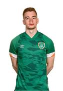 22 March 2022; Connor Ronan during a Republic of Ireland squad portraits session at Castleknock Hotel in Dublin. Photo by Harry Murphy/Sportsfile