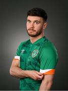 22 March 2022; Scott Hogan during a Republic of Ireland squad portrait session at Castleknock Hotel in Dublin. Photo by Stephen McCarthy/Sportsfile