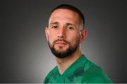 22 March 2022; Conor Hourihane during a Republic of Ireland squad portrait session at Castleknock Hotel in Dublin. Photo by Stephen McCarthy/Sportsfile