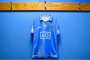 7 April 2022; A general view of the Dublin jersey during Dublin Hurling Squad Portraits at Parnell Park in Dublin. Photo by Sam Barnes/Sportsfile