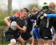 16 April 2022; Action during the Leinster Rugby juniors representative side training at Tullow RFC in Carlow. Photo by Matt Browne/Sportsfile