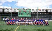 17 April 2022; The New York panel ahead of the Connacht GAA Football Senior Championship Quarter-Final match between New York and Sligo at Gaelic Park in New York, USA. Photo by Daire Brennan/Sportsfile