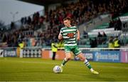 18 April 2022; Andy Lyons of Shamrock Rovers during the SSE Airtricity League Premier Division match between Shamrock Rovers and Dundalk at Tallaght Stadium in Dublin.  Photo by Eóin Noonan/Sportsfile