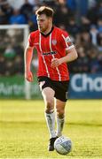 9 April 2022; Cameron McJannet of Derry City during the SSE Airtricity League Premier Division match between Finn Harps and Derry City at Finn Park in Ballybofey, Donegal. Photo by Oliver McVeigh/Sportsfile