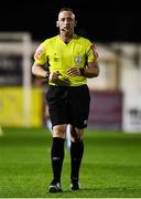 18 April 2022; Referee Alan Patchell during the SSE Airtricity League Premier Division match between Drogheda United and Derry City at Head in the Game Park in Drogheda, Louth. Photo by Ben McShane/Sportsfile
