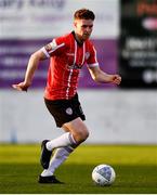 18 April 2022; Cameron McJannet of Derry City during the SSE Airtricity League Premier Division match between Drogheda United and Derry City at Head in the Game Park in Drogheda, Louth. Photo by Ben McShane/Sportsfile