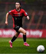 16 April 2022; Ciara Bates-Crosbie of Bohemians during the SSE Airtricity Women's National League match between Bohemians and DLR Waves at Dalymount Park in Dublin. Photo by Ben McShane/Sportsfile