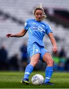 16 April 2022; Fiona Donnelly of DLR Waves during the SSE Airtricity Women's National League match between Bohemians and DLR Waves at Dalymount Park in Dublin. Photo by Ben McShane/Sportsfile