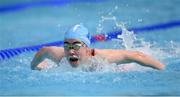 21 April 2022; Aoibheann Ivory of Asgard SC competing in her Girls 50 metre butterfly heat during the Swim Ireland Open Championships at the National Aquatic Centre, on the Sport Ireland Campus, in Dublin. Photo by Seb Daly/Sportsfile