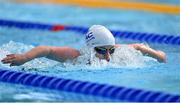 21 April 2022; Nicole Turner of National Aquatic Centre SC competing in her Girls 50 metre butterfly heat during the Swim Ireland Open Championships at the National Aquatic Centre, on the Sport Ireland Campus, in Dublin. Photo by Seb Daly/Sportsfile