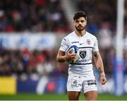 16 April 2022; Romain Ntamack of Toulouse during the Heineken Champions Cup Round of 16 Second Leg match between Ulster and Toulouse at Kingspan Stadium in Belfast. Photo by David Fitzgerald/Sportsfile