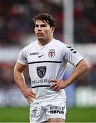 16 April 2022; Antoine Dupont of Toulouse during the Heineken Champions Cup Round of 16 Second Leg match between Ulster and Toulouse at Kingspan Stadium in Belfast. Photo by David Fitzgerald/Sportsfile